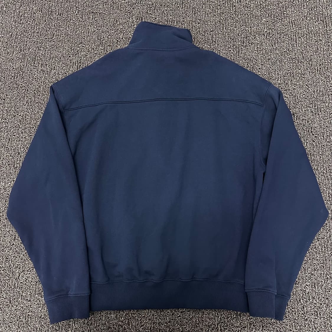 PREVAIL 프리베일 여성 하프넥 맨투맨 네이비 상품이미지4