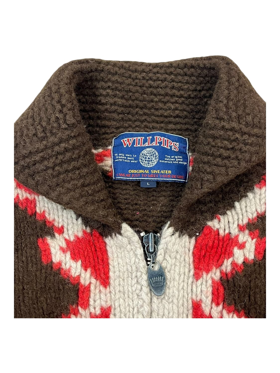 윌핍스 인디언 코위찬 브라운 L #csz1882 상품이미지5