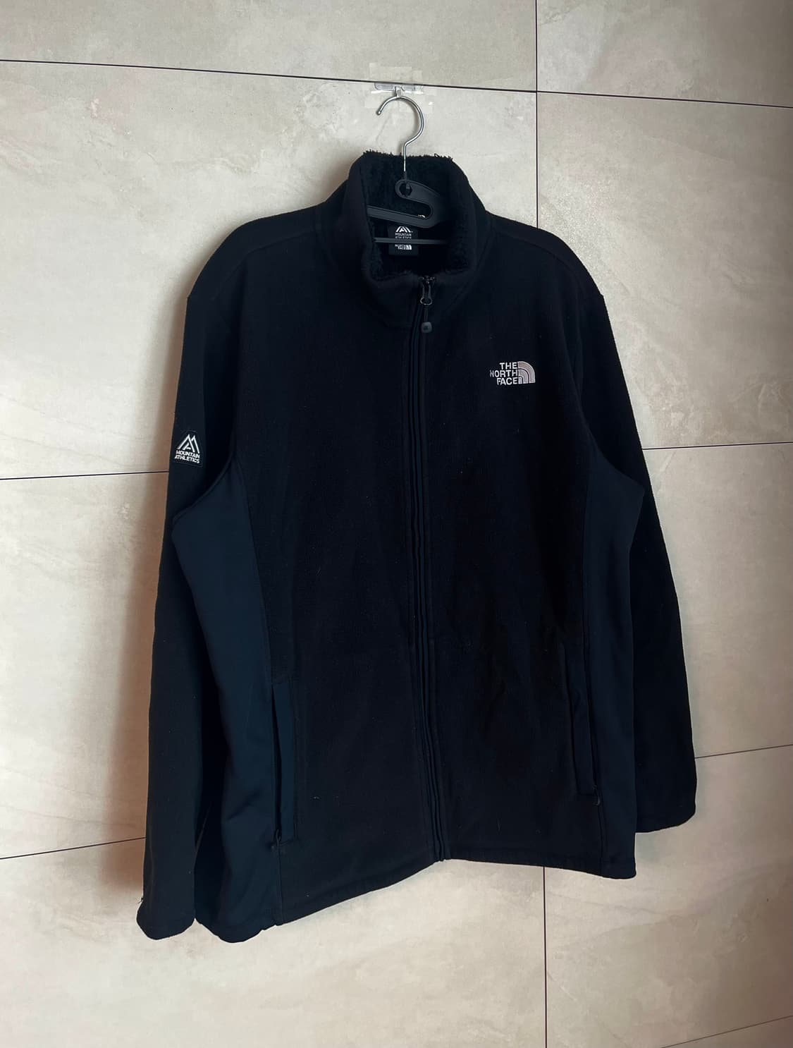 (2XL) 노스페이스 마운틴 후리스 집업 블랙  상품이미지1