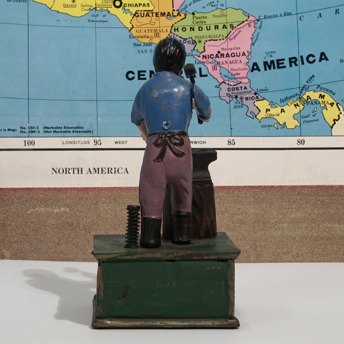 1970년 존 디어 주철 대장장이 저금통 소품 상품이미지7