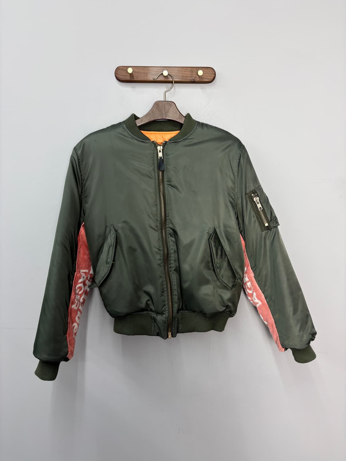 SEOUL COLLECTION 스트리트웨어 패치 항공점퍼A3705  상품이미지2