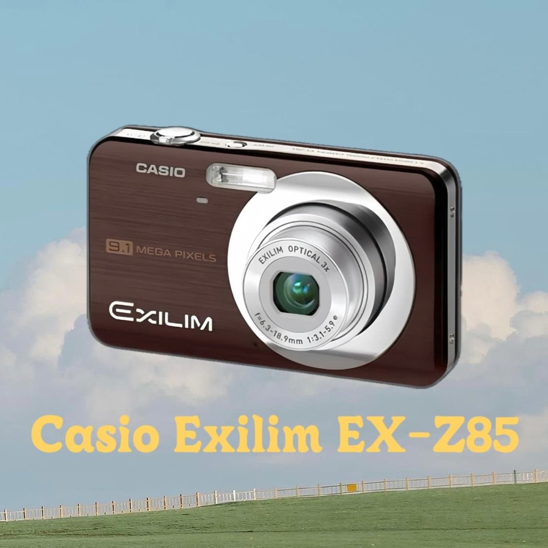 [작례O] 카시오 엑슬림 EX-Z85 빈티지 디지털 카메라 디카 상품이미지1