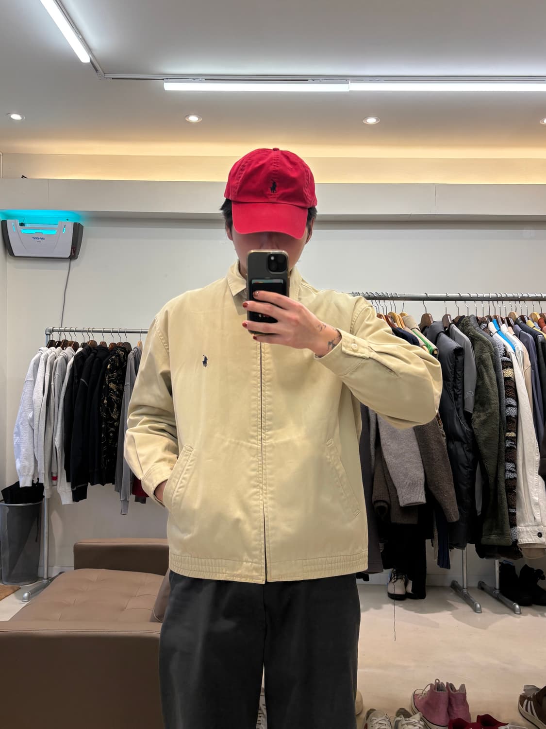 90s 폴로 랄프로렌 블루종 자켓 상품이미지8