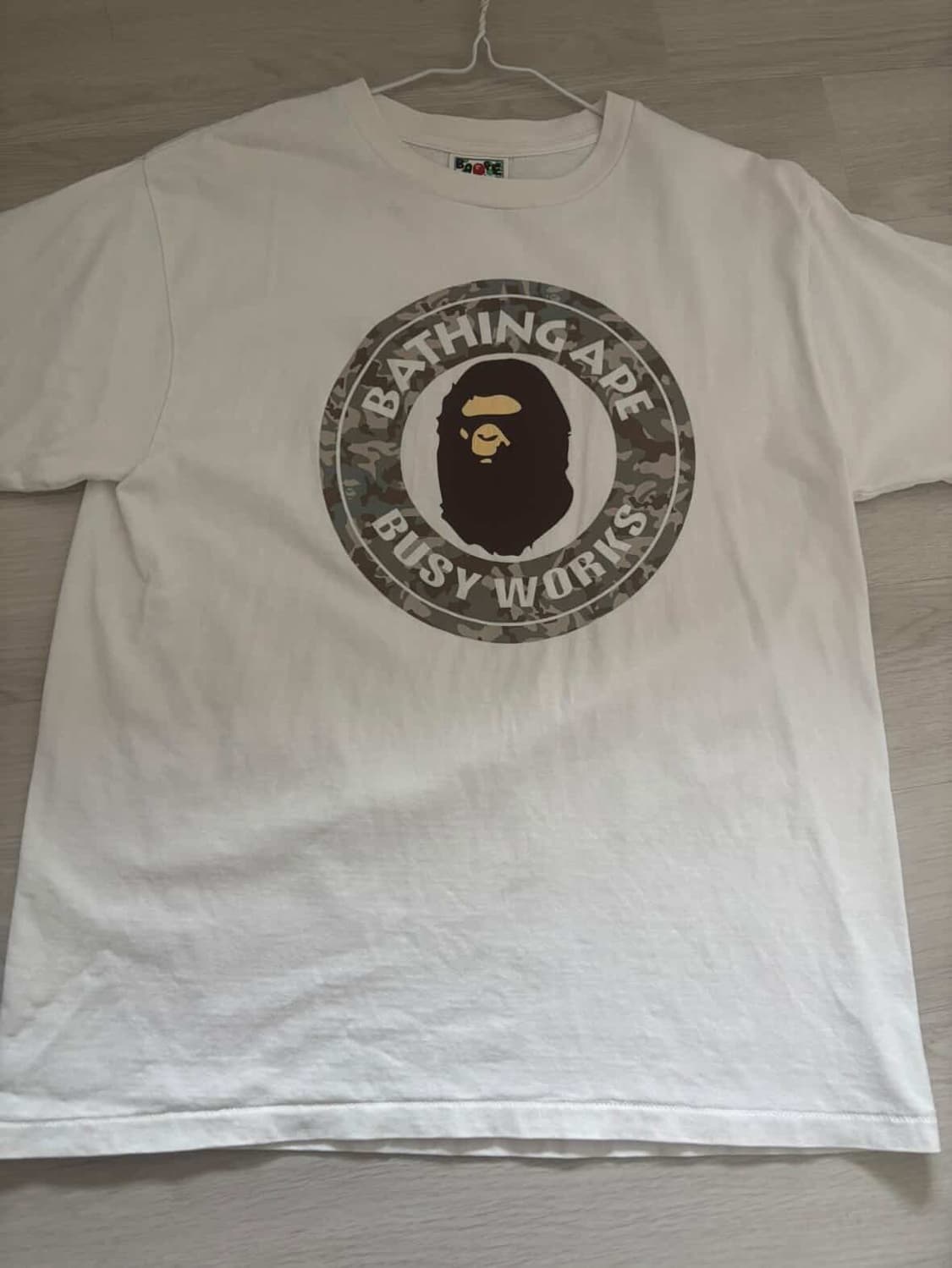 (M) 베이프 비지웍스 반팔  상품이미지1