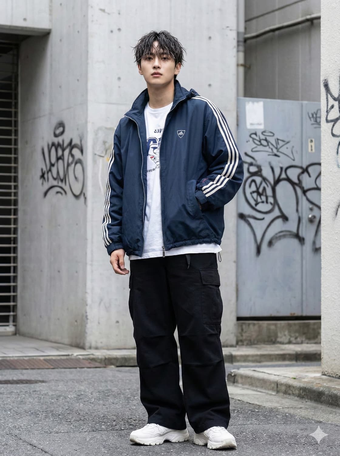 아디다스 올드스쿨 겨울 후드 집업_105 상품이미지1