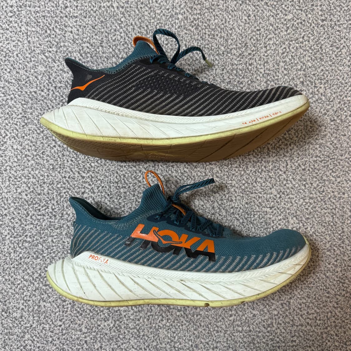 호카 카본 X3 블루 코랄 러닝화 260 상품이미지8