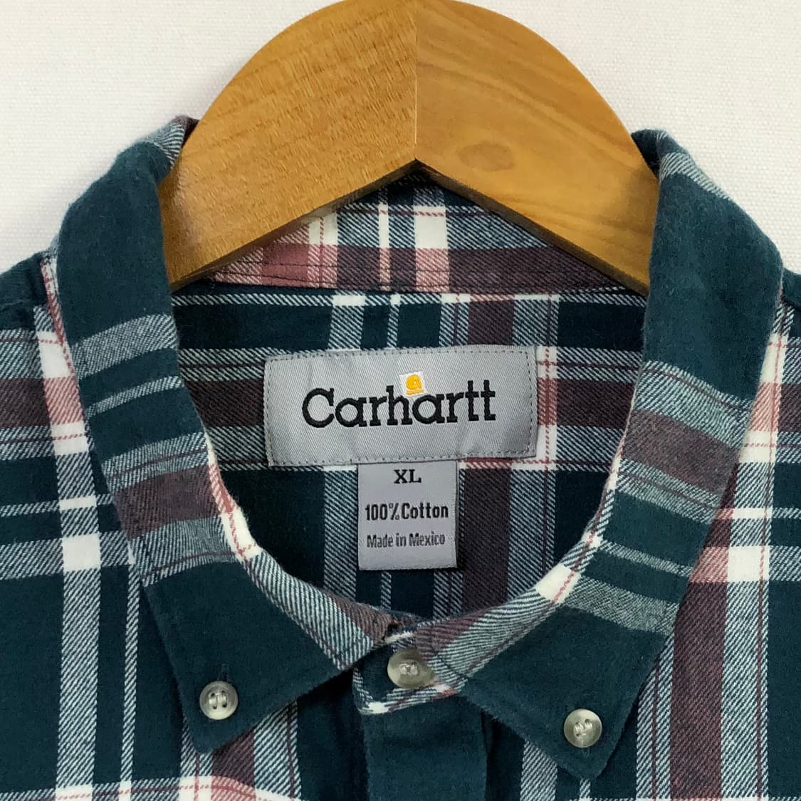 XL 칼하트 체크 남방 상품이미지3