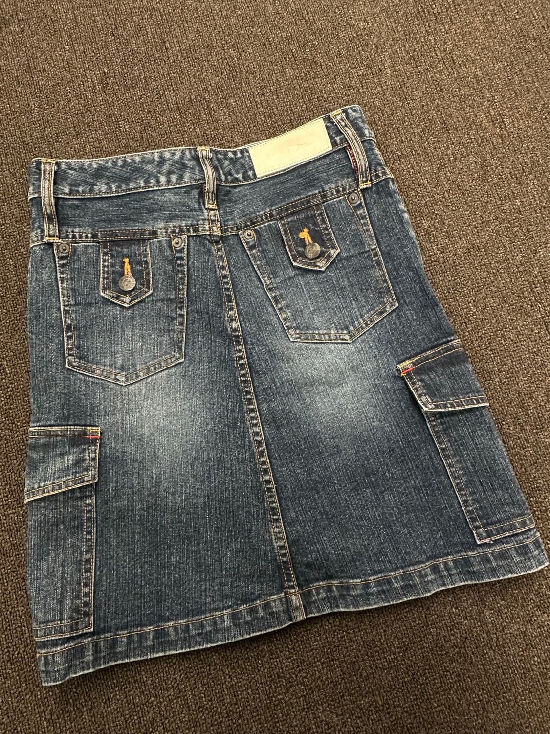 0)재패니즈 빈티지 포켓 데님 스커트 상품이미지5