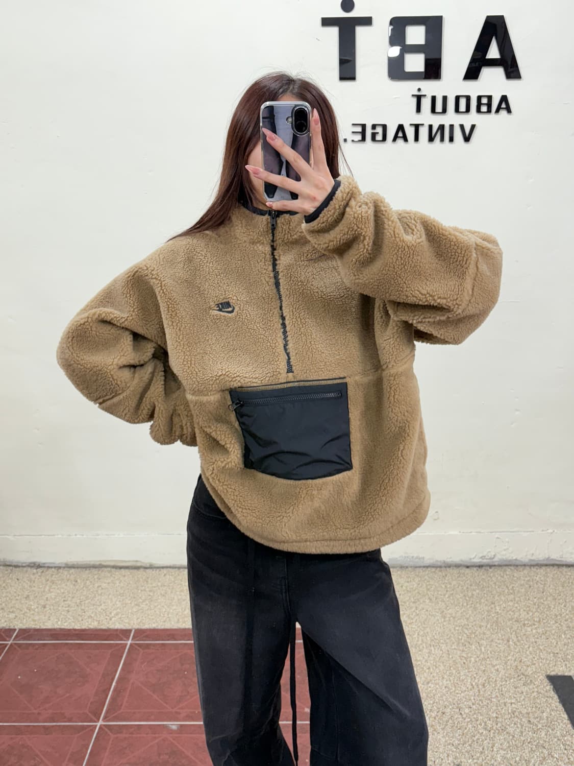 나이스 후리스 아노락 XL 상품이미지6