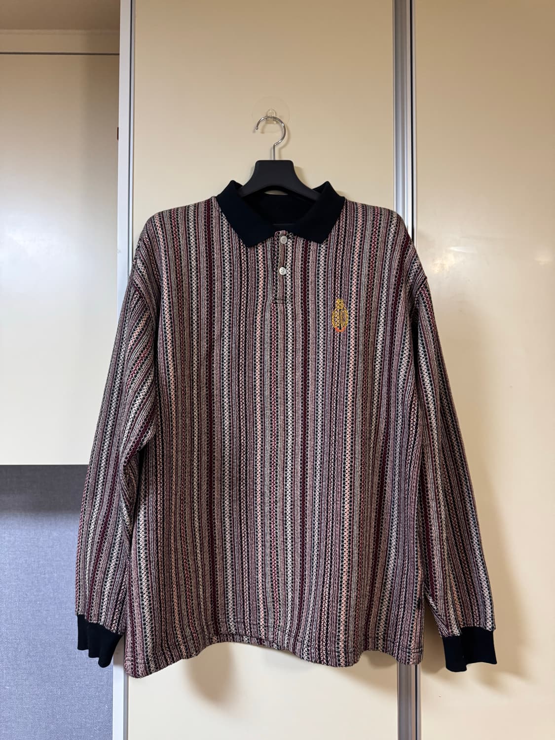 LMC 카라 긴팔 티셔츠 L 상품이미지1