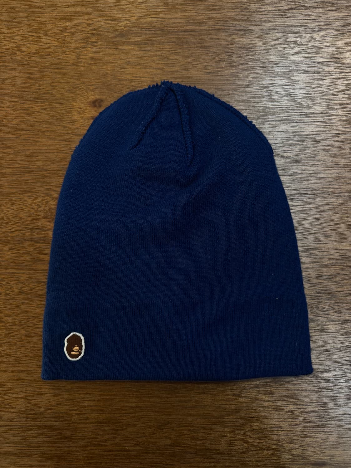 [OS] 베이프 에이프 헤드 원포인트 비니 네이비  상품이미지6