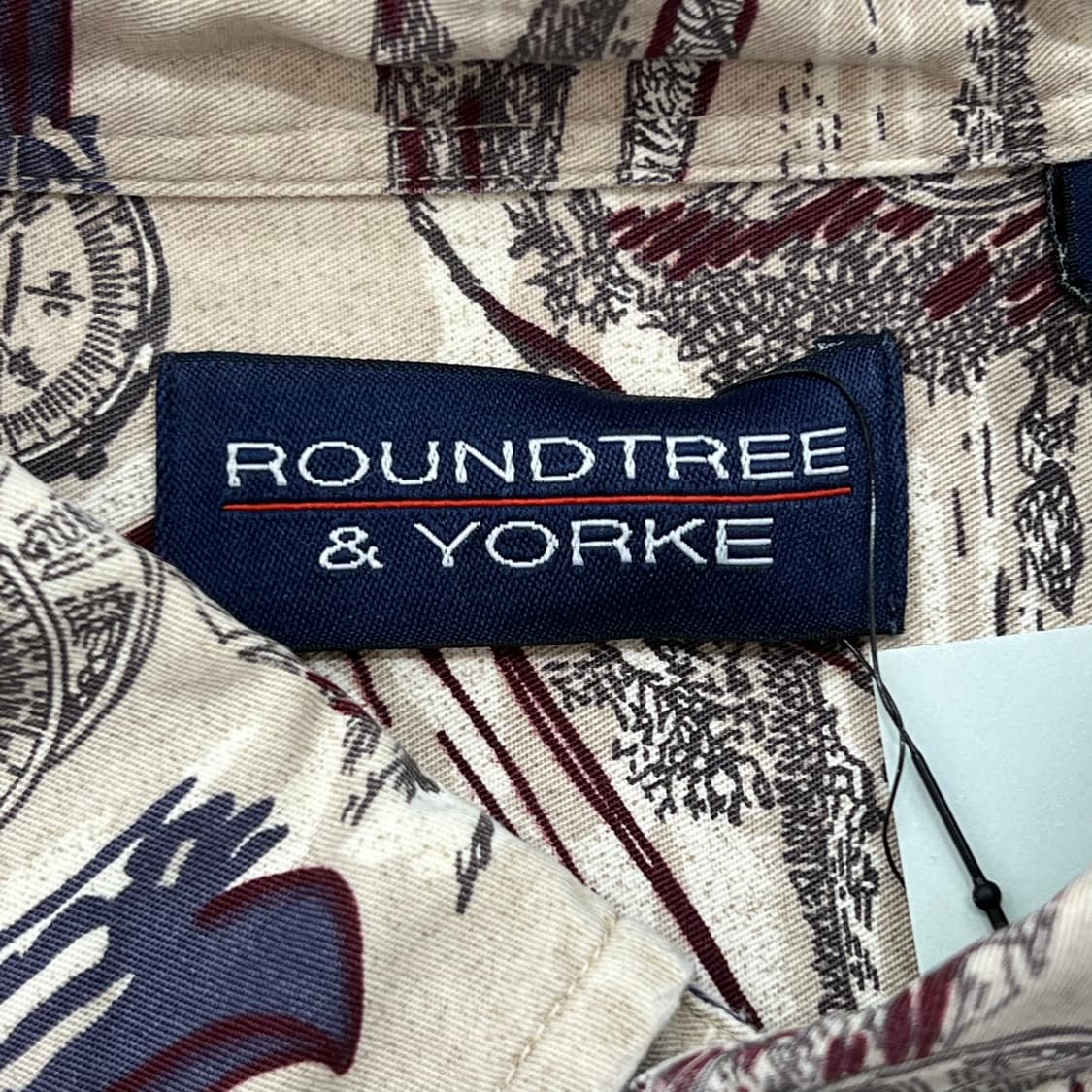 빈티지 패턴셔츠 r3496 상품이미지5