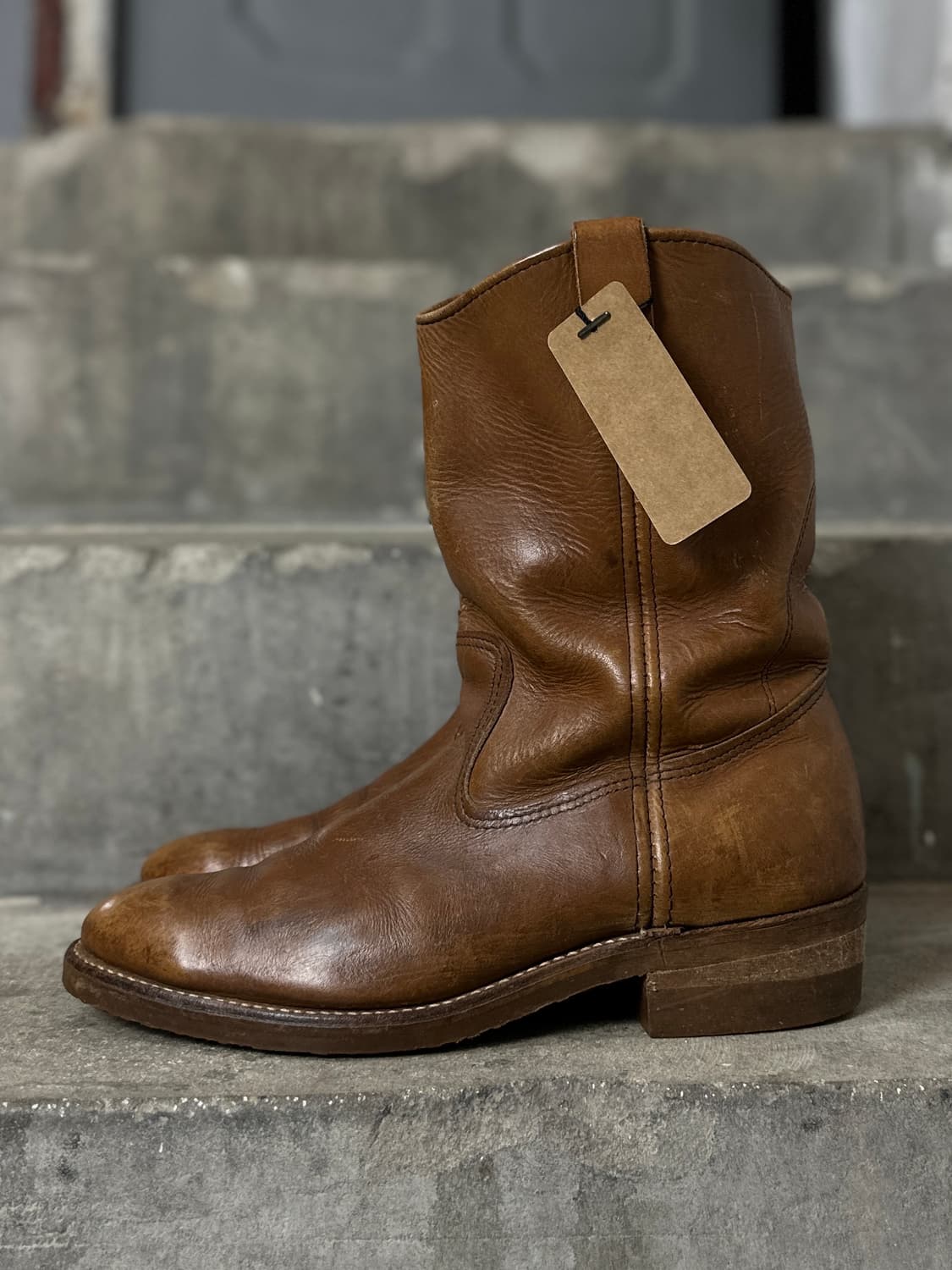 90's USA Made 레드윙 페코스 웨스턴 부츠 상품이미지4