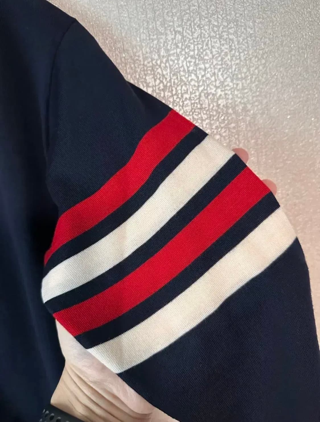 [백화점판/한글택] 톰 브라운 울 가디건 네이비 - 1사이즈 상품이미지3