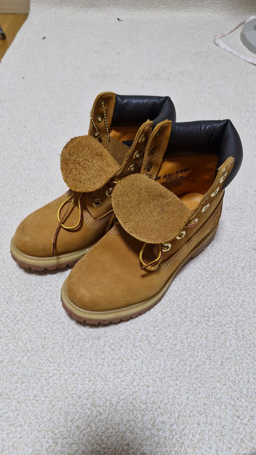 팀버랜드 옐로우 부츠  6인치 220 상품이미지1