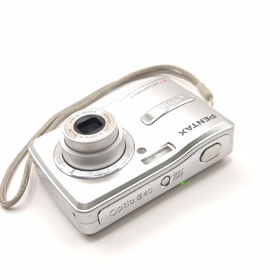 펜탁스 옵티오 E40 실버 ✨｜가볍게 들고 다니는 건전지 디카 감성 💕 상품이미지8