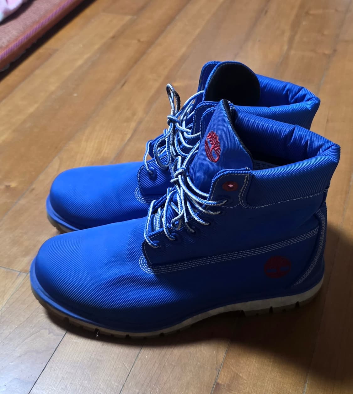 팀버랜드 블루 캔버스 워커 부츠(255~260) 상품이미지4