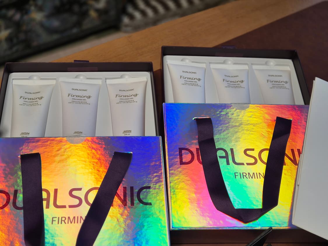 (풀셋트)기기2개 듀얼소닉 +듀얼소닉 프로페셔널알파 스티커그대로  상품이미지7