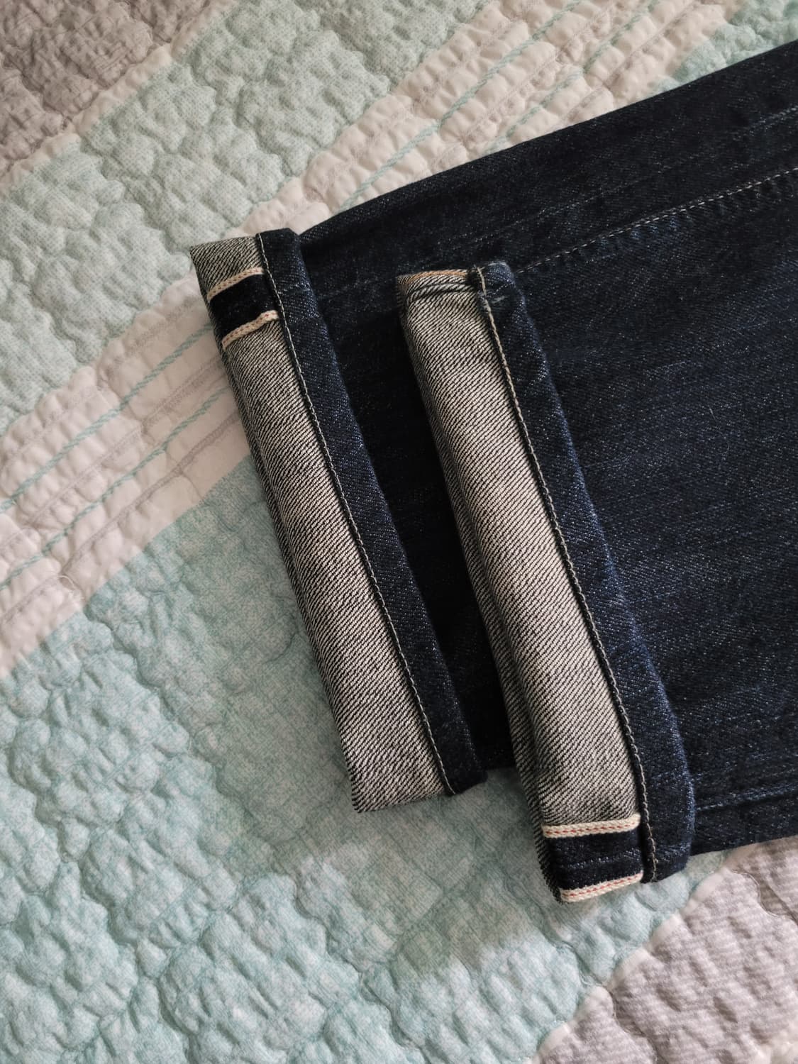 리바이스 503 루즈스트레이트 진청 셀비지데님 탭29 실28사이즈 상품이미지10