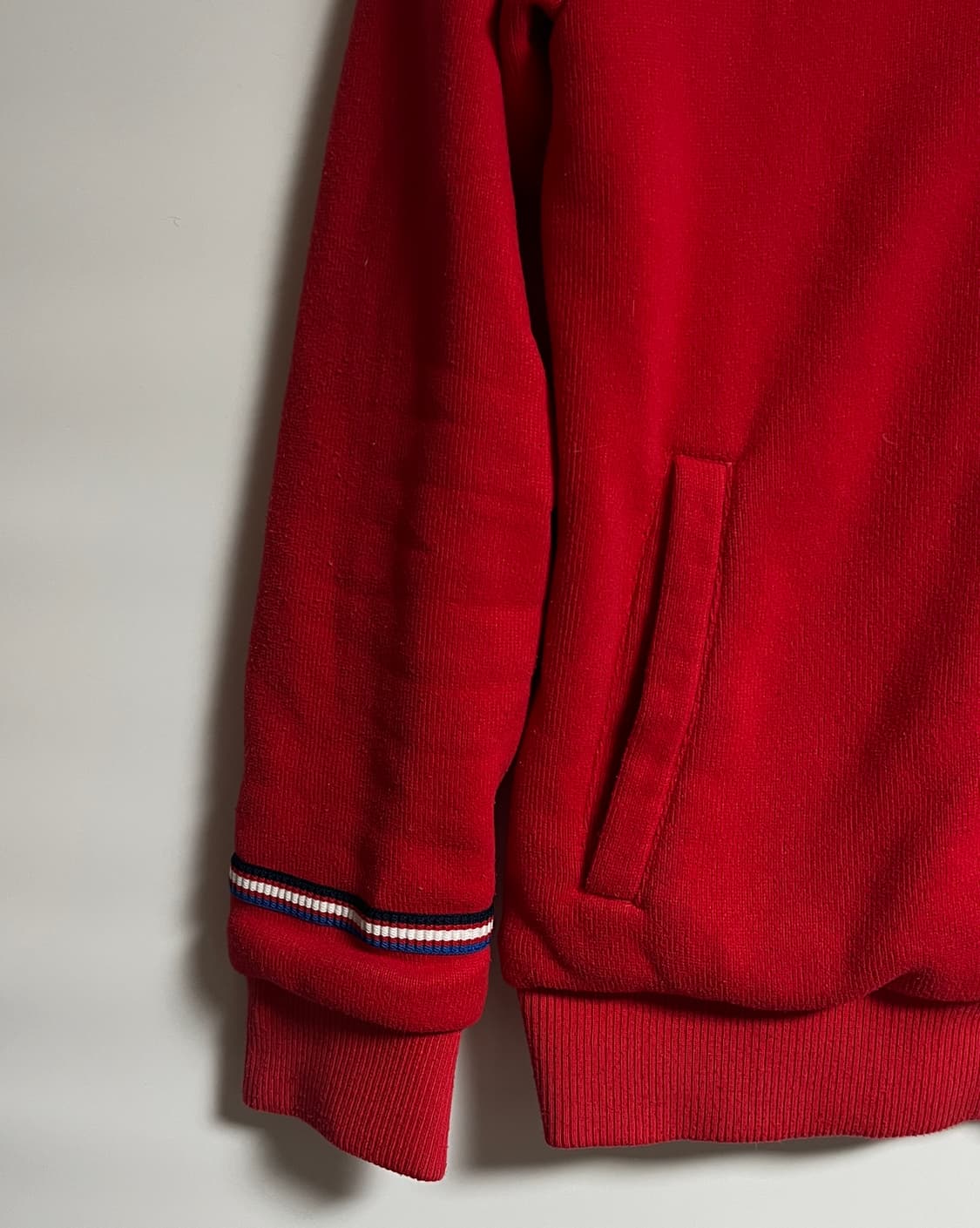 공용 아디다스 파이어버드 패치 니트 집업 트랙탑 M 상품이미지3