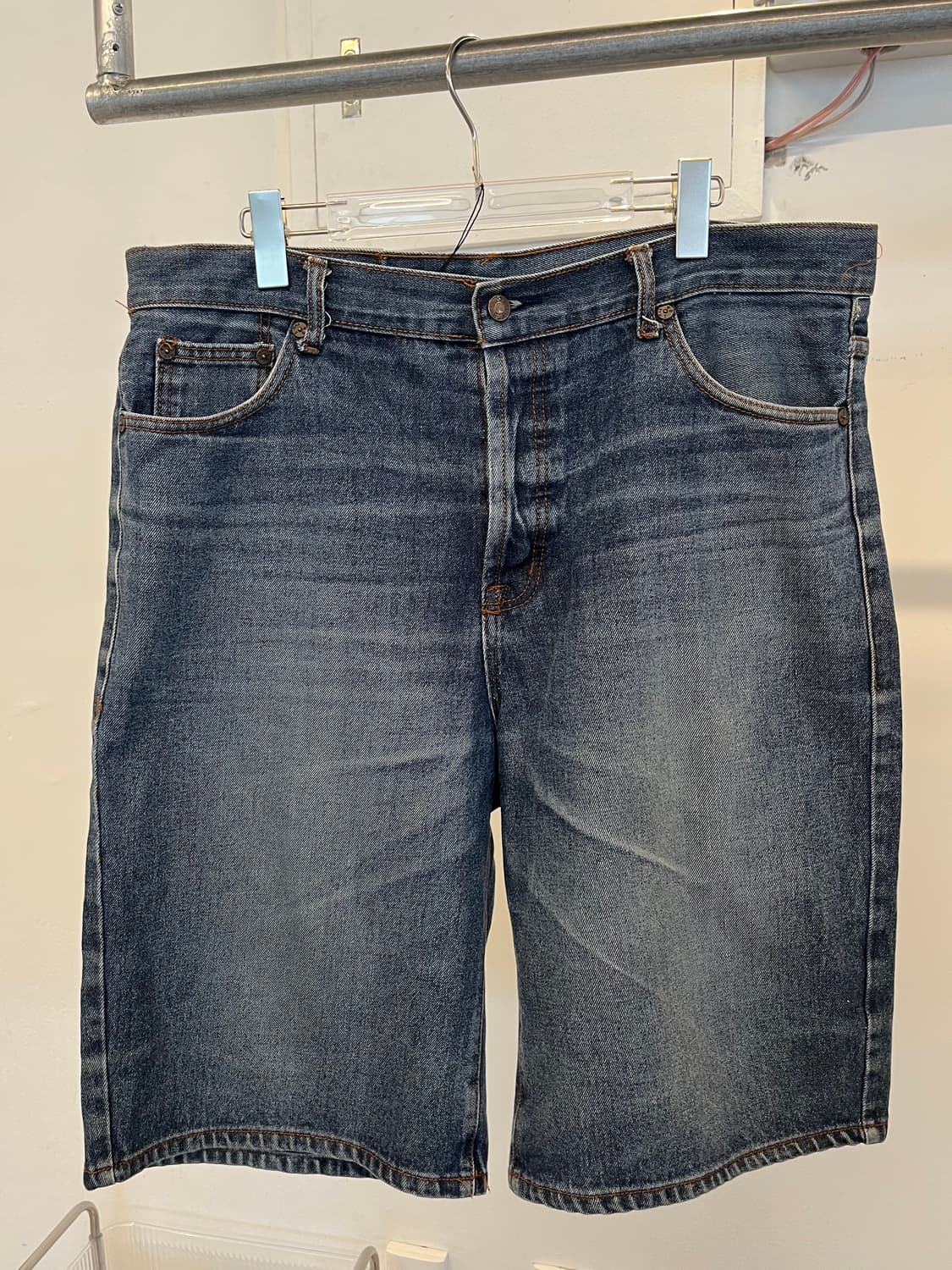 Evisu Patchwork Denim Shorts 상품이미지2