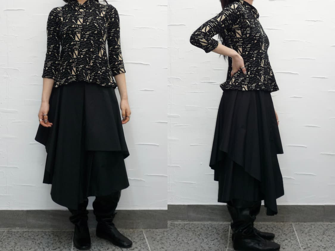 pattern flare knit 상품이미지2