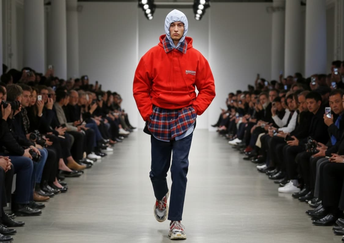 BALENCIAGA 발렌시아가 2017 웨이브 후디 100주년 에디션 상품이미지1