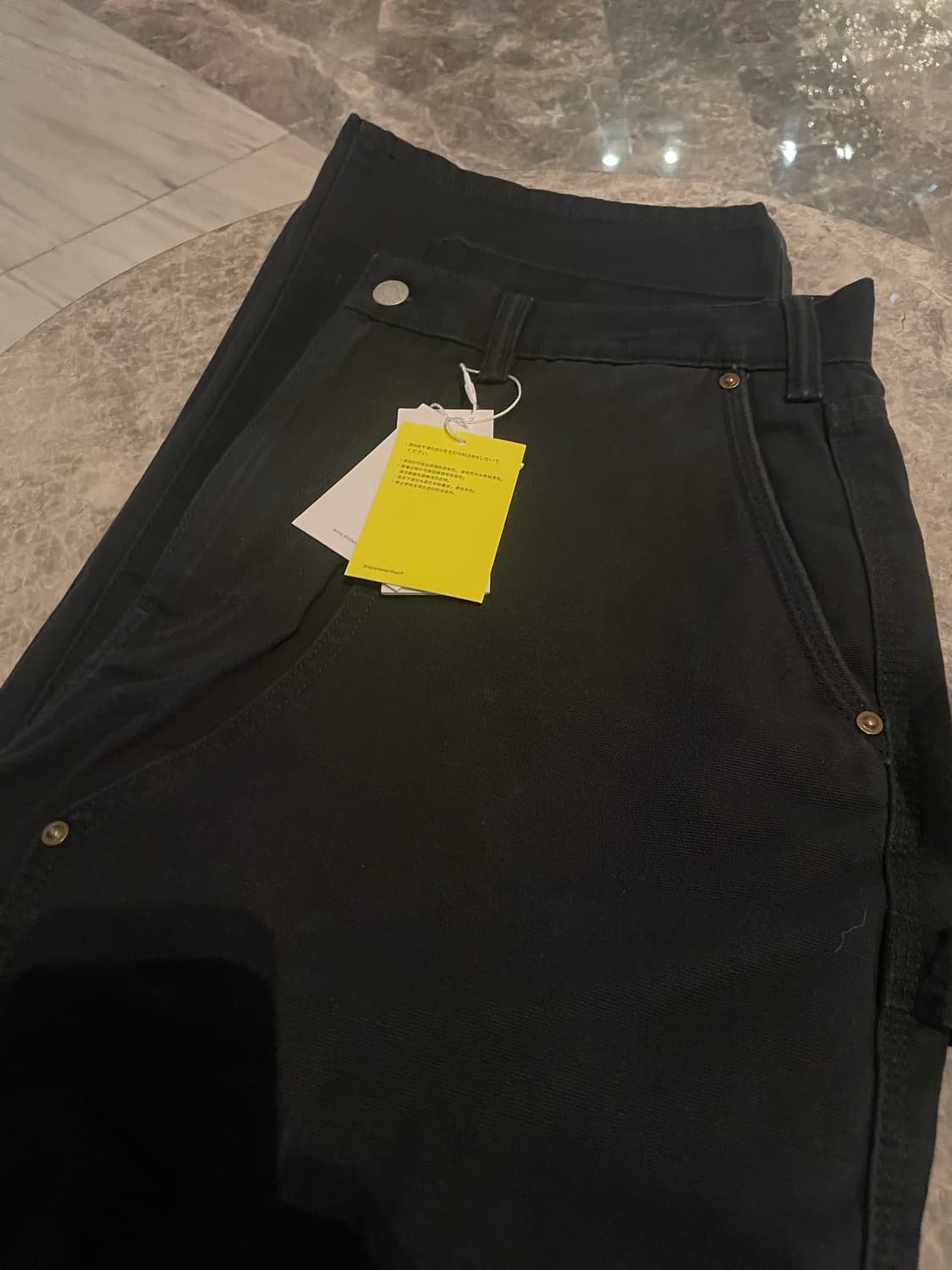 디스이즈네버댓 카펜더 팬츠 블랙 XL 상품이미지2