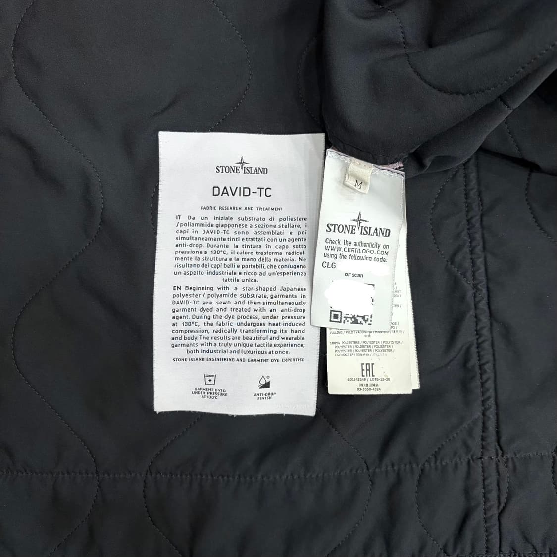 스톤아일랜드 다비드-TC 코트 자켓 m 상품이미지5