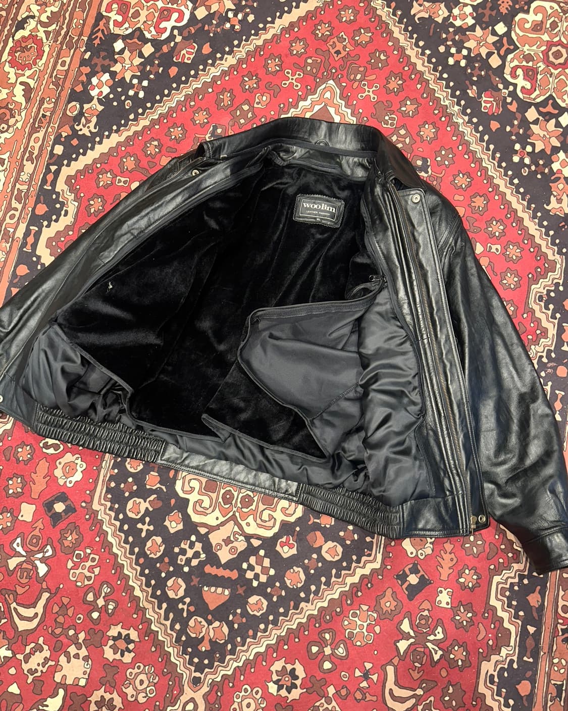 ( XL-2X ) 가죽자켓 레더자켓 봄버자켓 항공점퍼 a2가죽 양가죽 상품이미지4