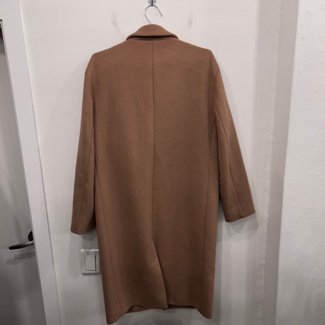 무신사스탠다드 울 모직 카라 베이직 롱코트 상품이미지5