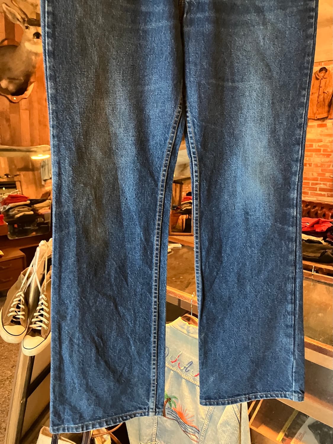 90s USA Levis 517 Boot Cut Denim Pants 상품이미지4