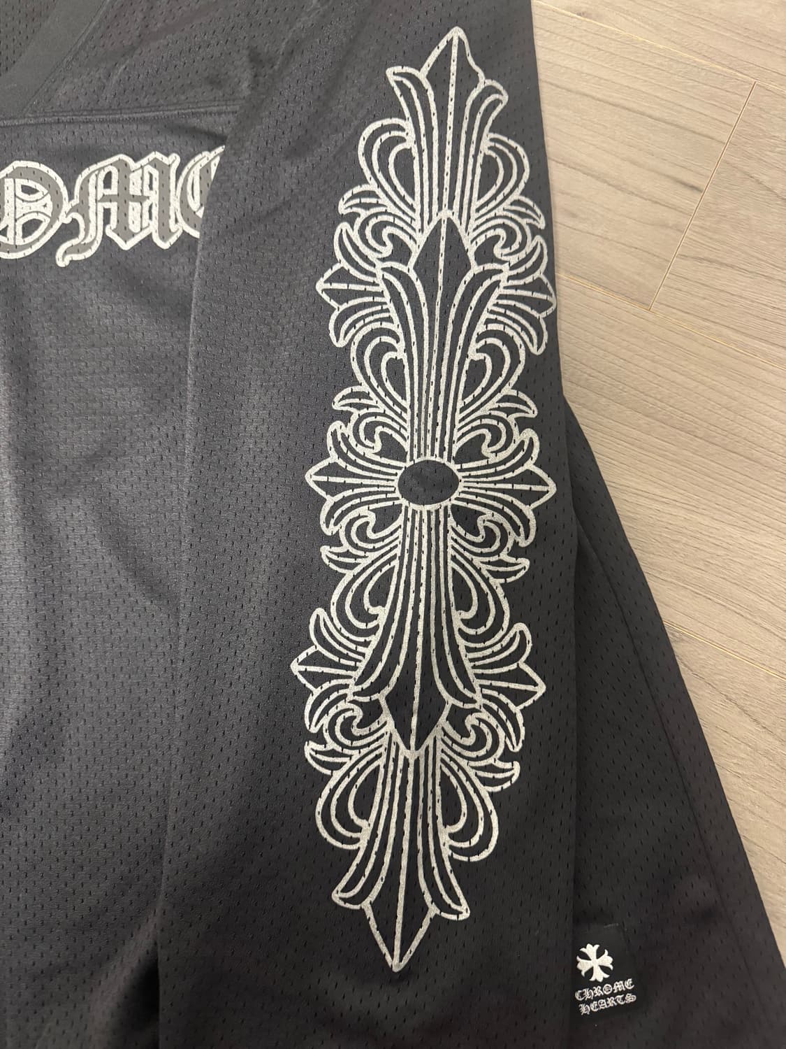 크롬하츠 메쉬 롱슬리브 블랙 XL 상품이미지5