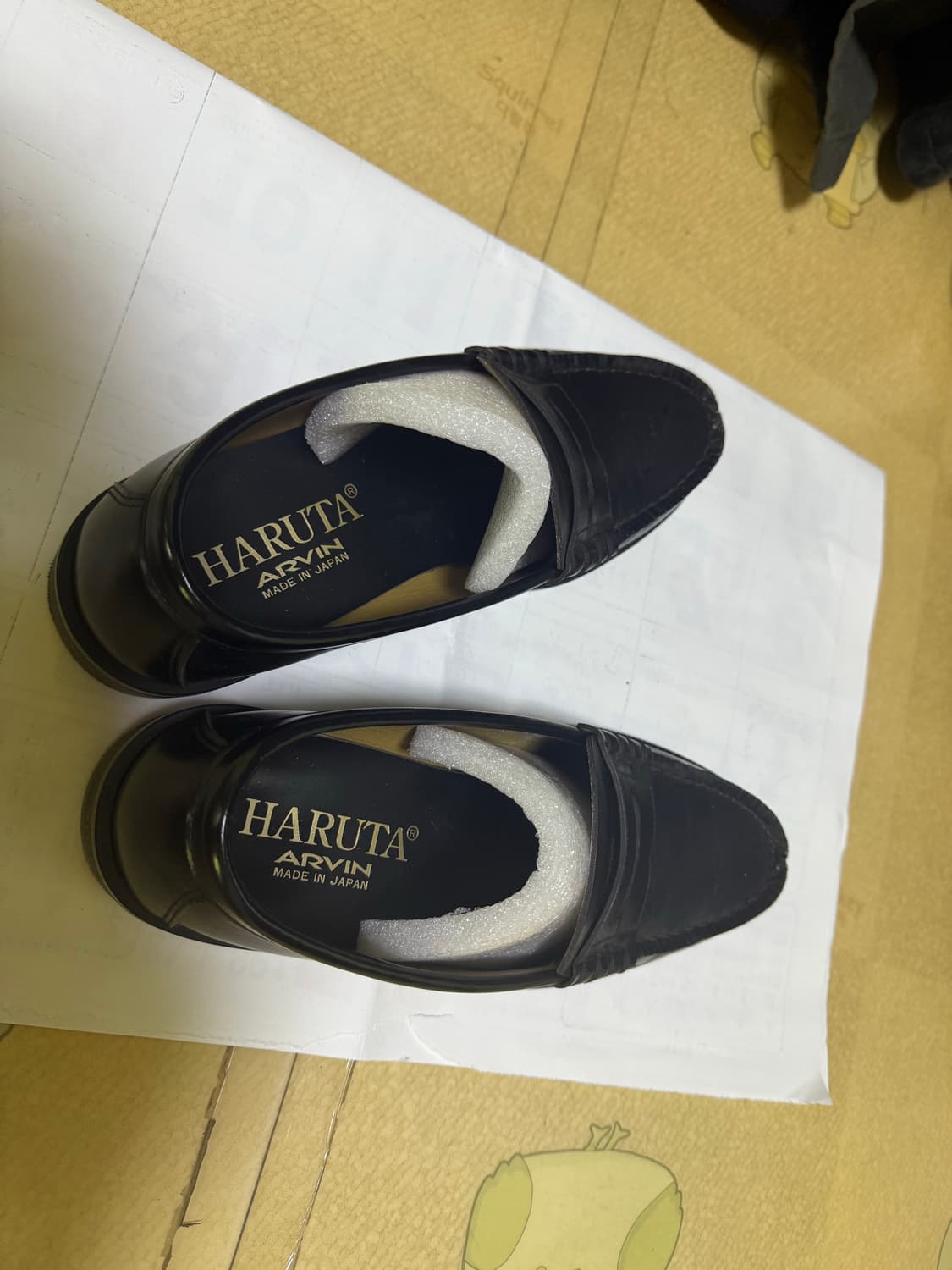 안냥하세요~ 하루타 소가죽 프리미엄 페니로퍼 sss급 260 판매합니다 상품이미지2