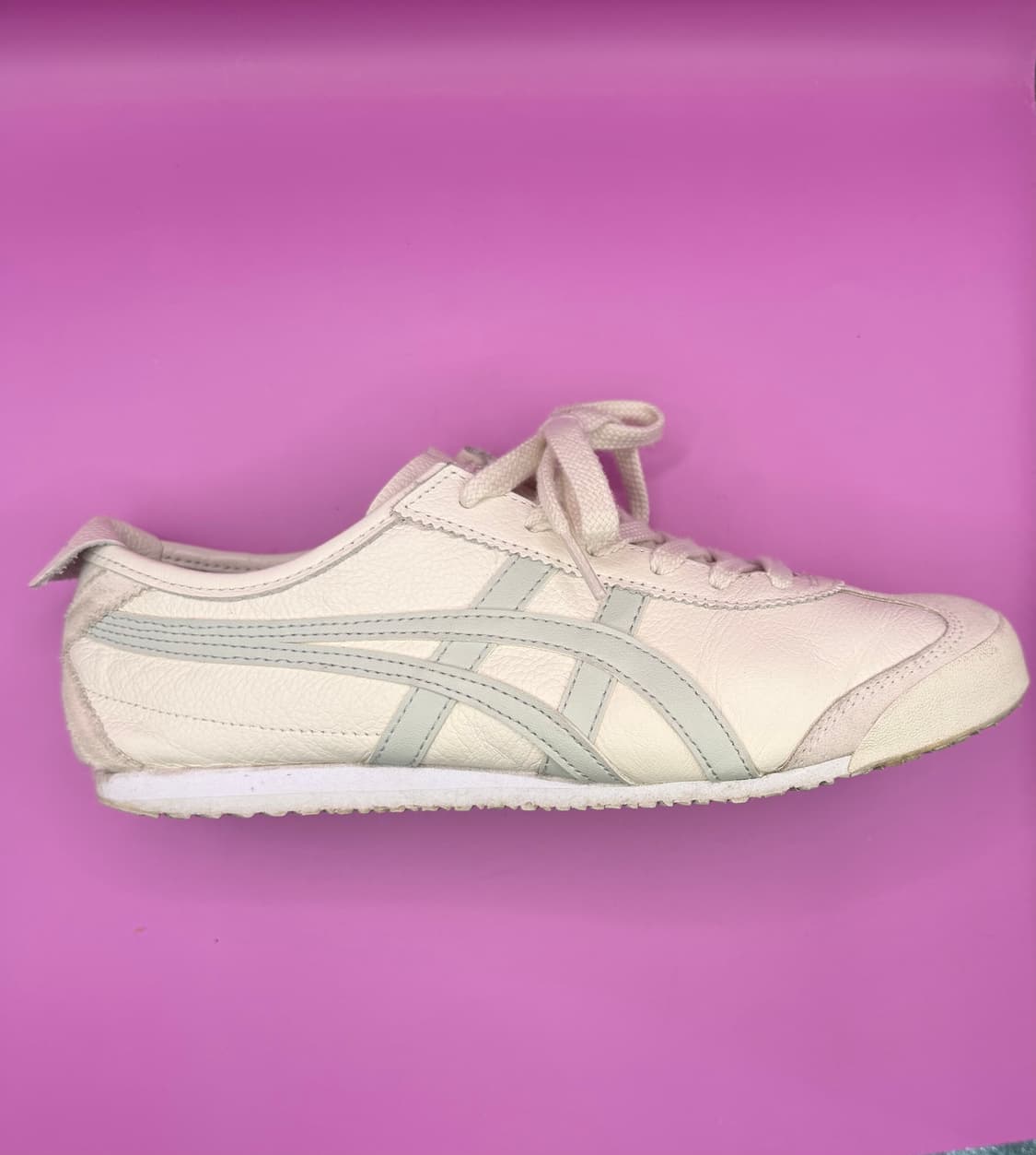 오니츠카타이거 멕시코 66 (크림/세이지 그린) 상태 최상 상품이미지1