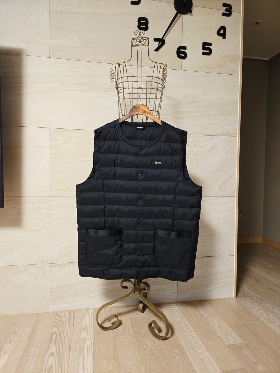 [120/4XL] 내셔널지오그래픽 남성 경량 패딩 조끼 상품이미지1