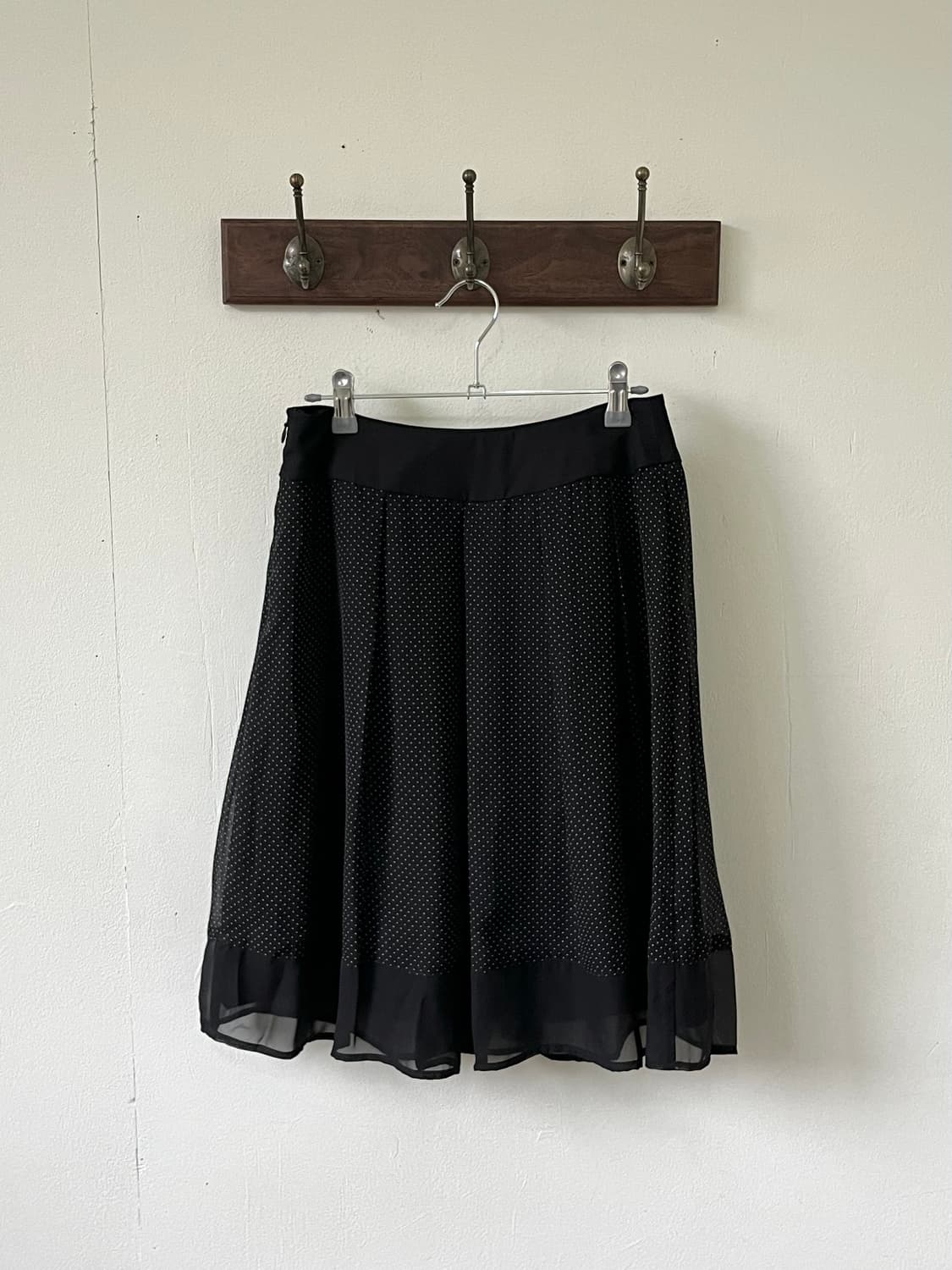 Japan vtg 도트 스커트 상품이미지1