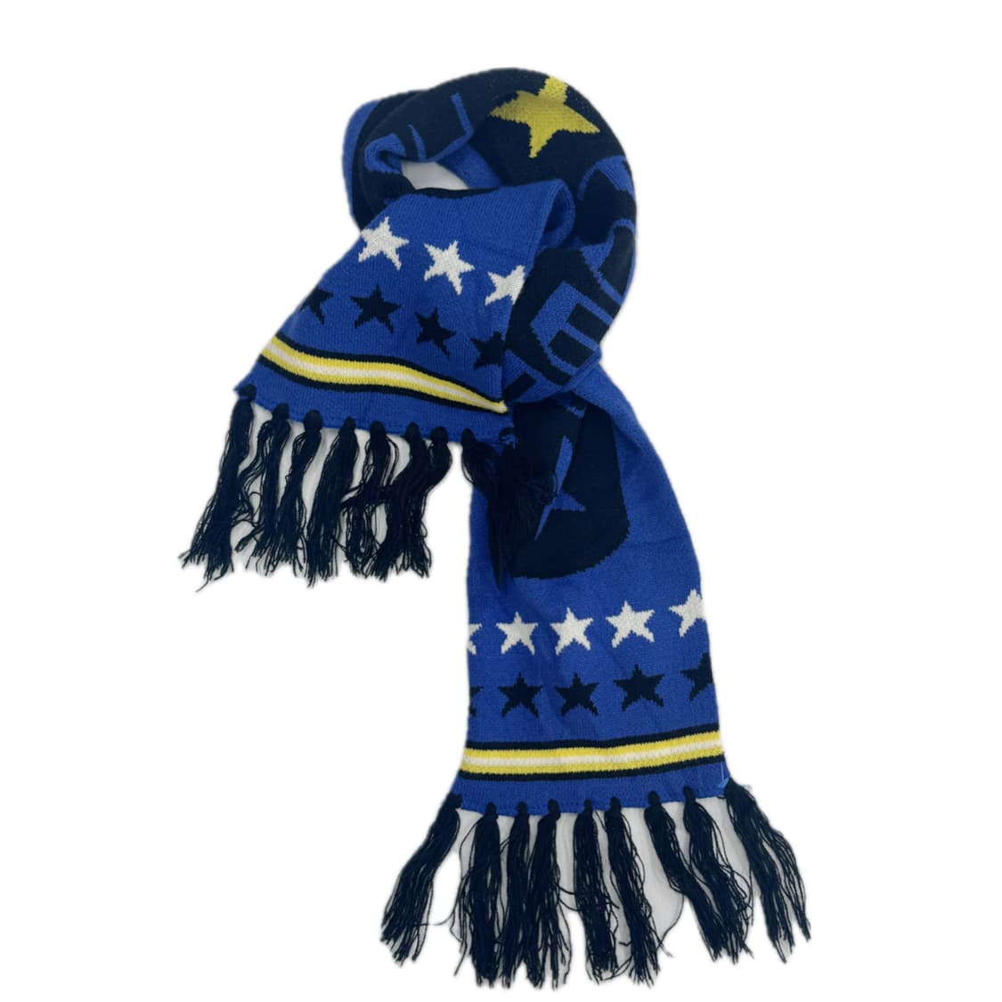 POWER 빈티지 블루 스타 테슬 머플러 목도리 겨울 스트릿 올드스쿨 상품이미지3