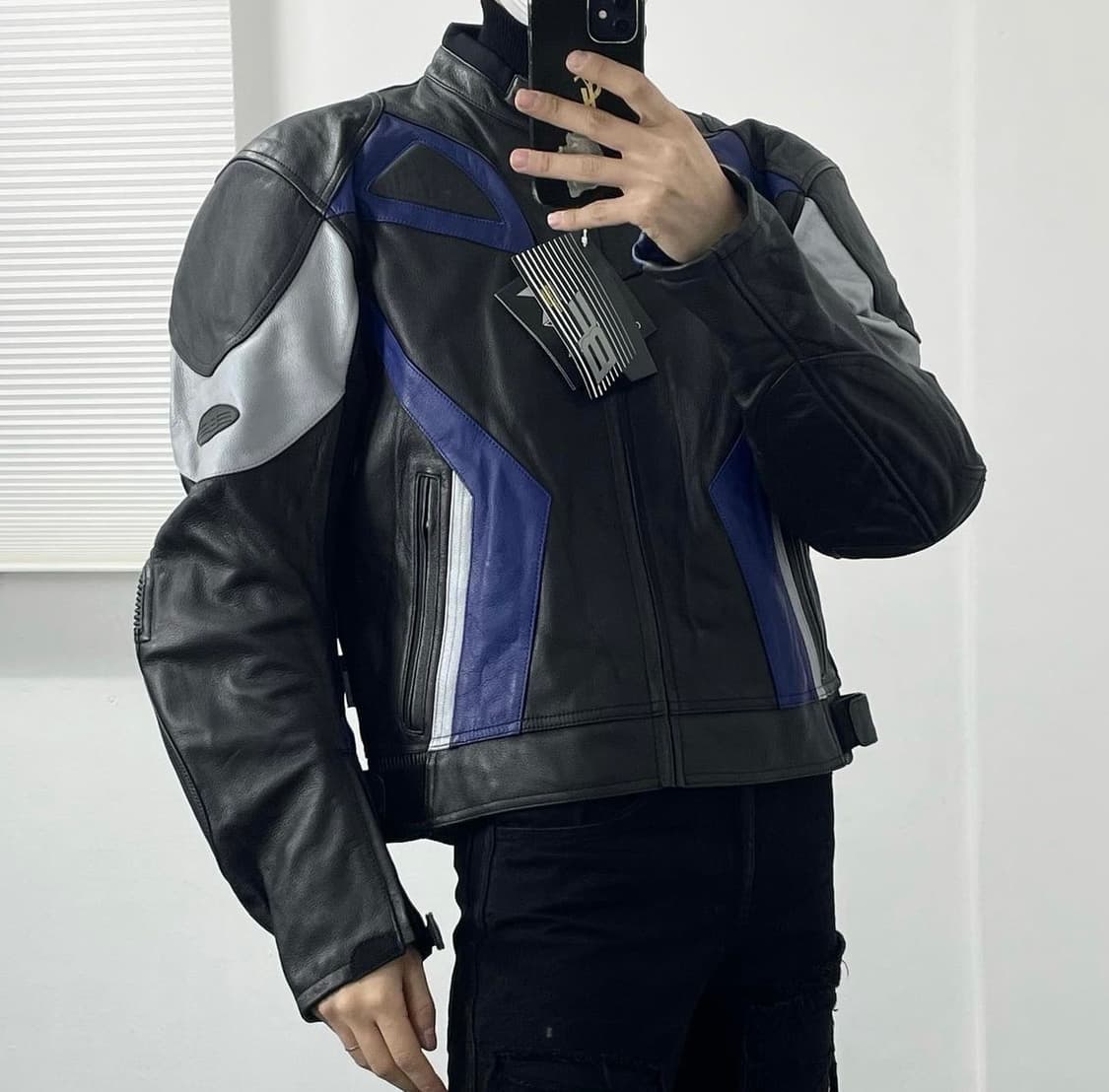 (새상품) XL BF 소가죽 레이싱 자켓 상품이미지2