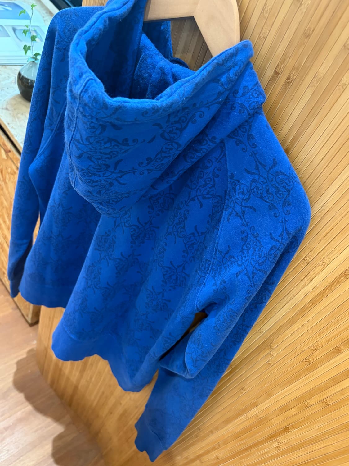 DANVER HAYES BLUE PATTERN HOOD ZIP UP 상품이미지9
