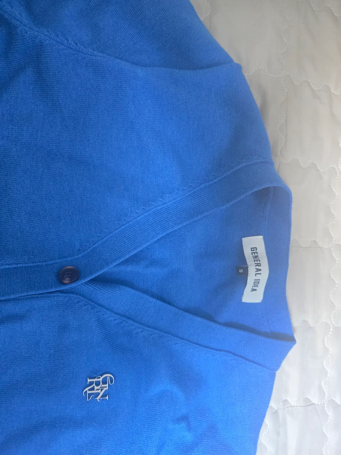 (단종템) 제너럴 아이디어 Woman GNRL 에센셜 베이직 가디건 상품이미지3