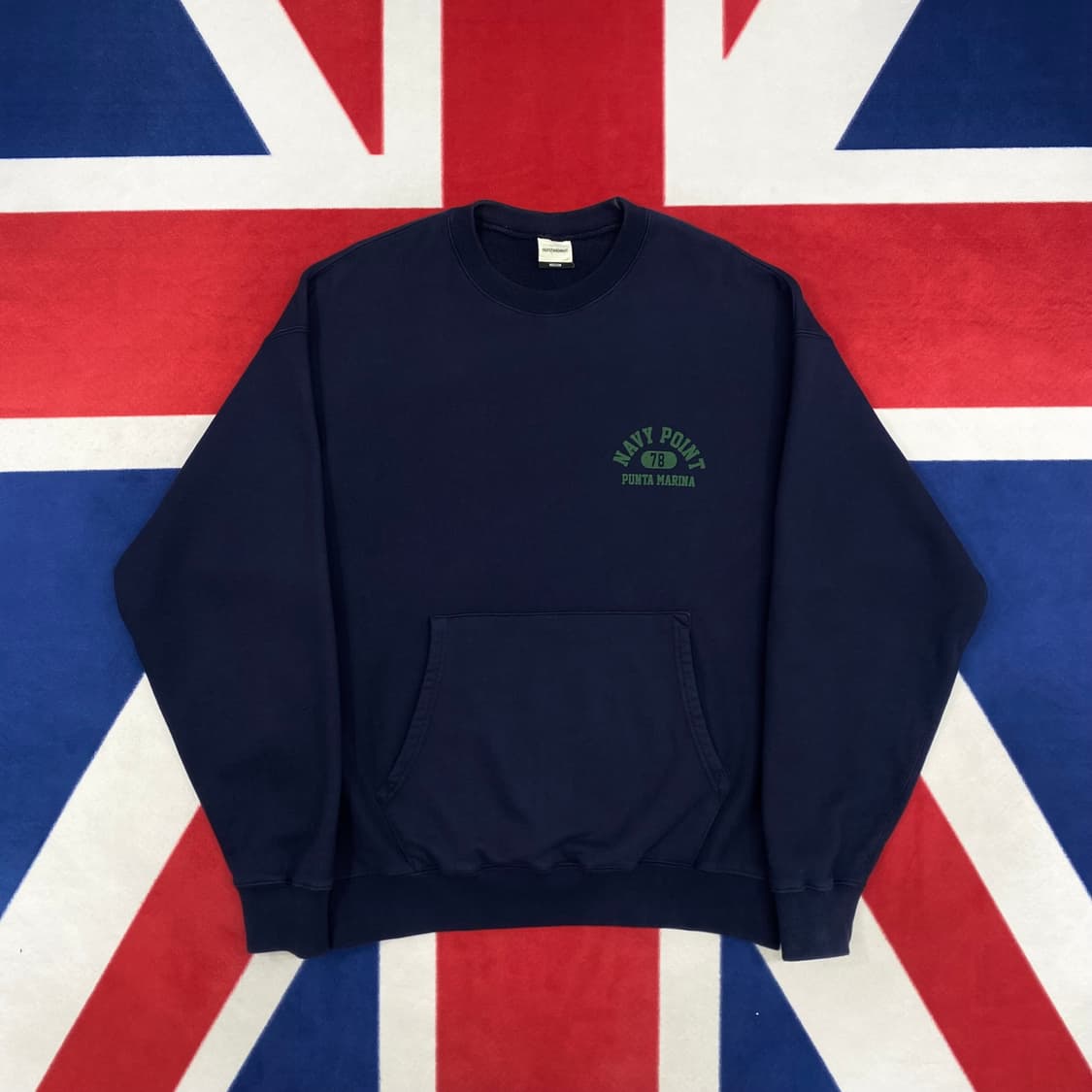 아웃스탠딩 맨투맨 M 실측 L -XL  상품이미지1