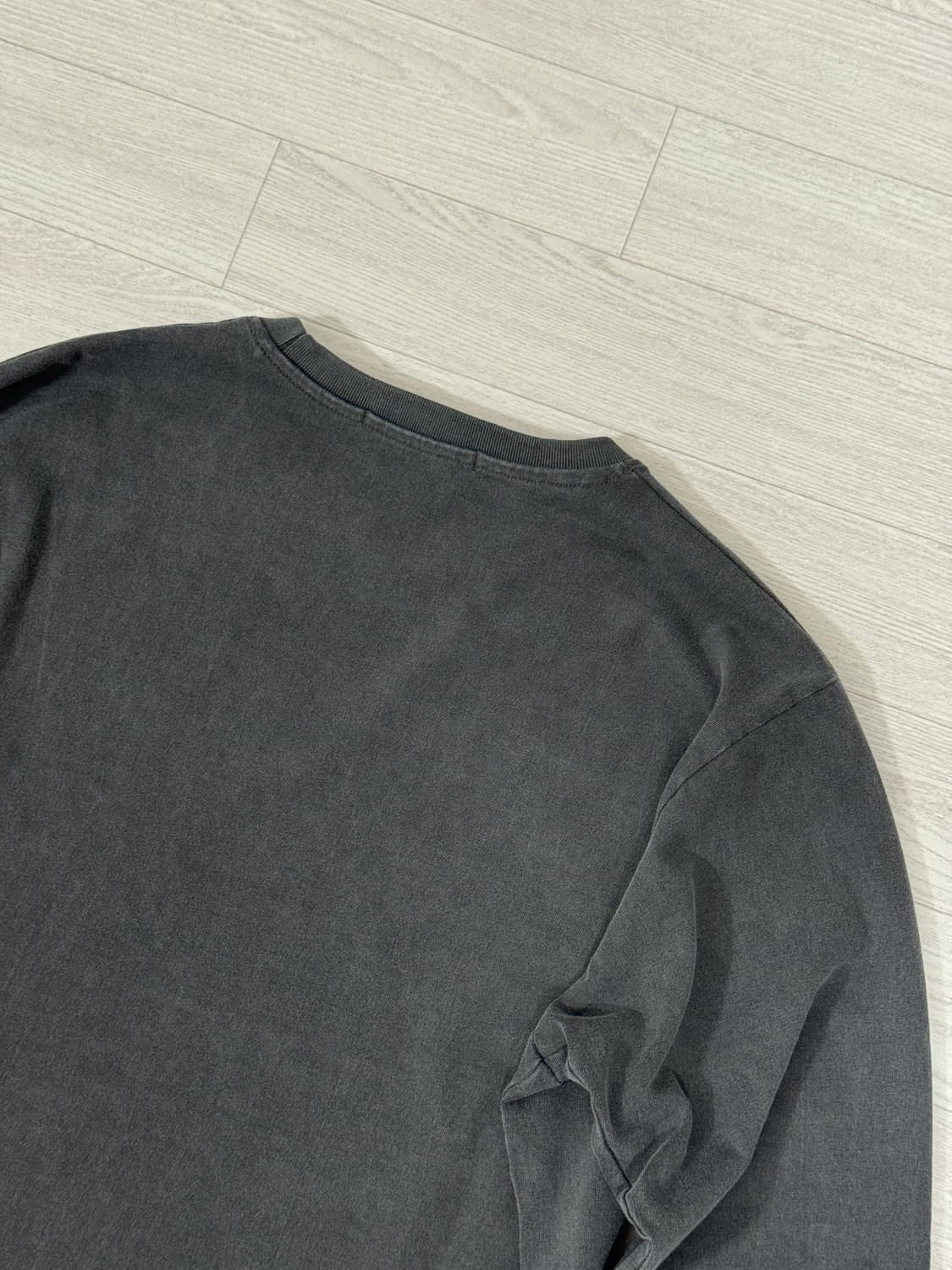 HTAE 90s 베이스먼트 롱슬리브 에이지드 블랙 M 상품이미지7