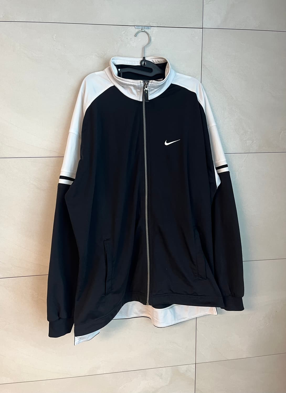 [해외/XL] 00s 나이키 올드스클 져지 집업 상품이미지3