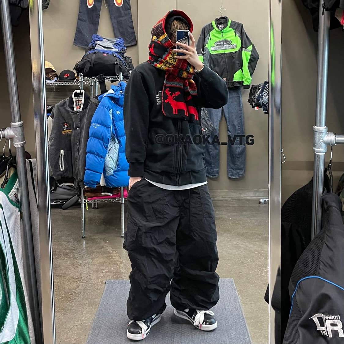 케나디안 패턴 머플러 상품이미지3