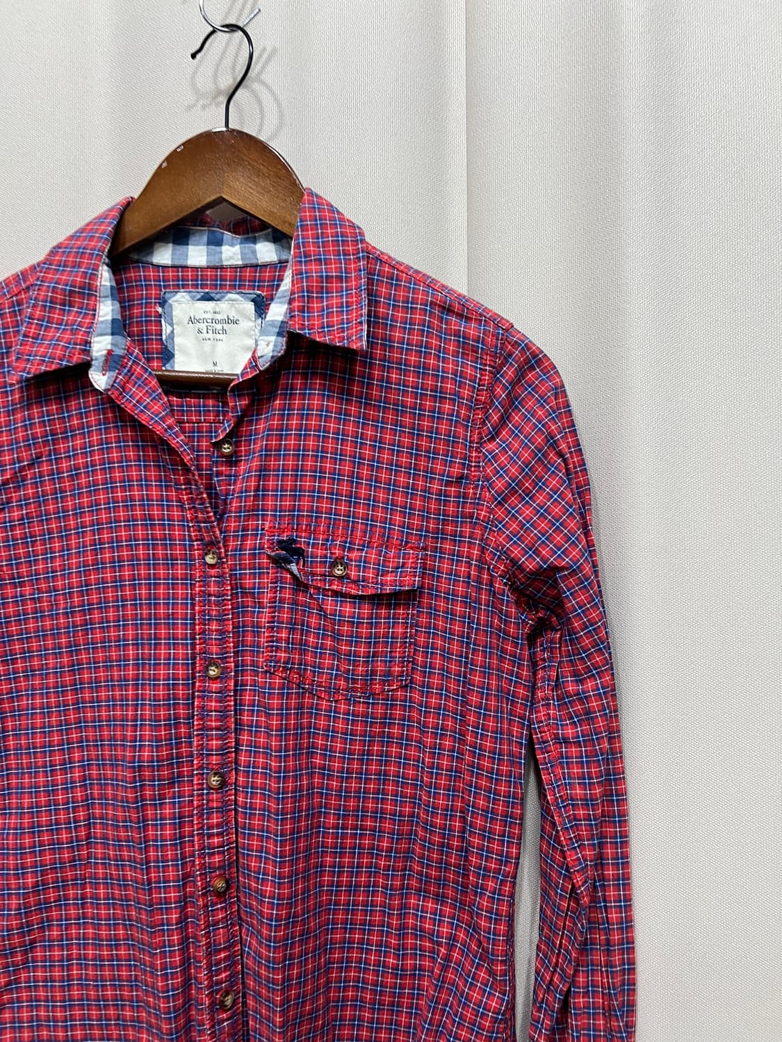 아베크롬비 여성 체크 셔츠 상품이미지4