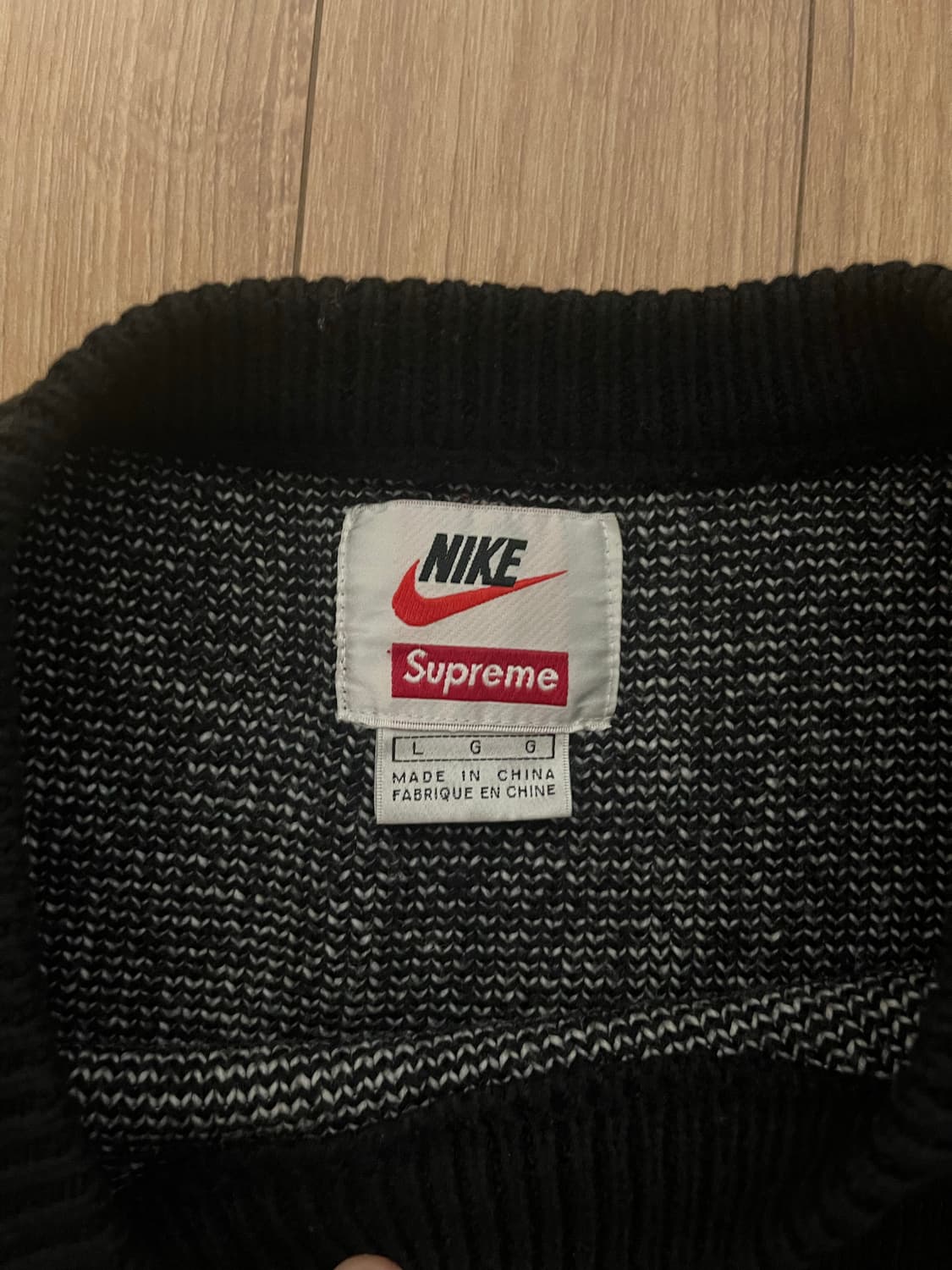 나이키x슈프림 니트 상품이미지2