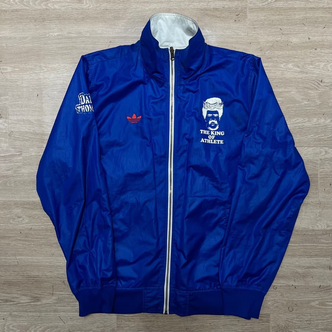 아디다스 데일리 톰슨 리버시블 바람막이 자켓 [블루/화이트] XL/105 상품이미지4