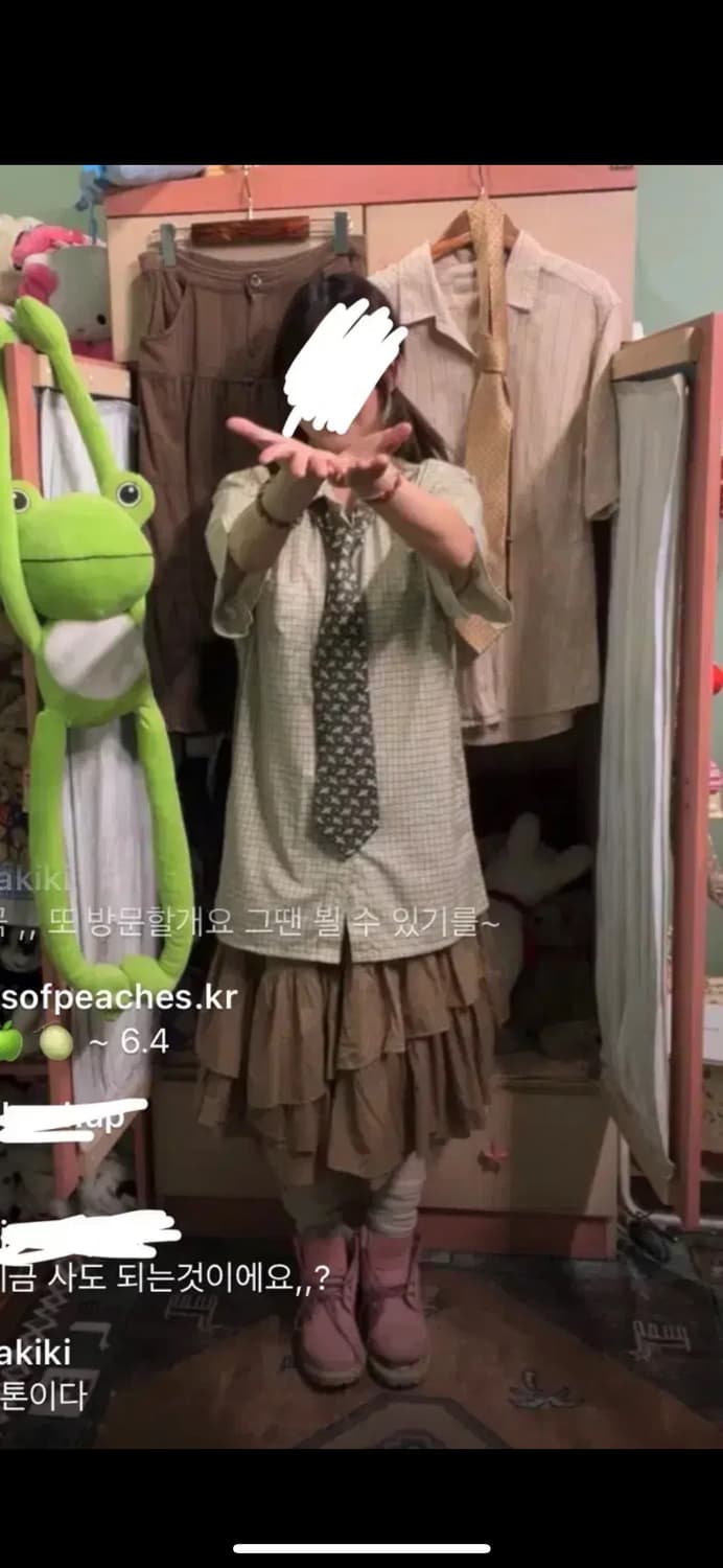 카모메산장 빈티지 모리 교복 코디 세트 상품이미지2