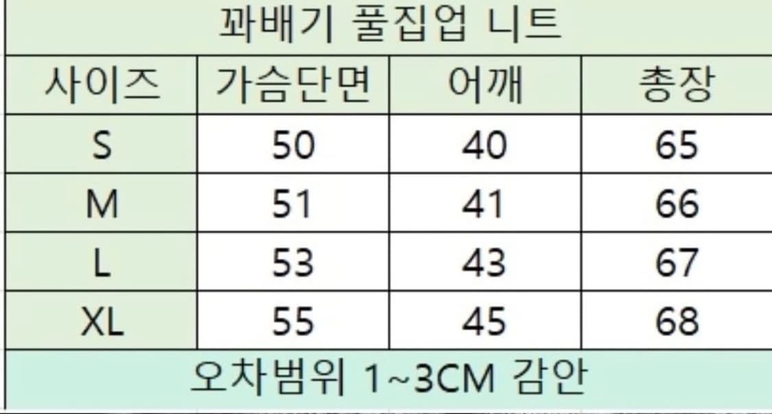 폴로 꽈배기 니트 풀집업(M) 상품이미지4
